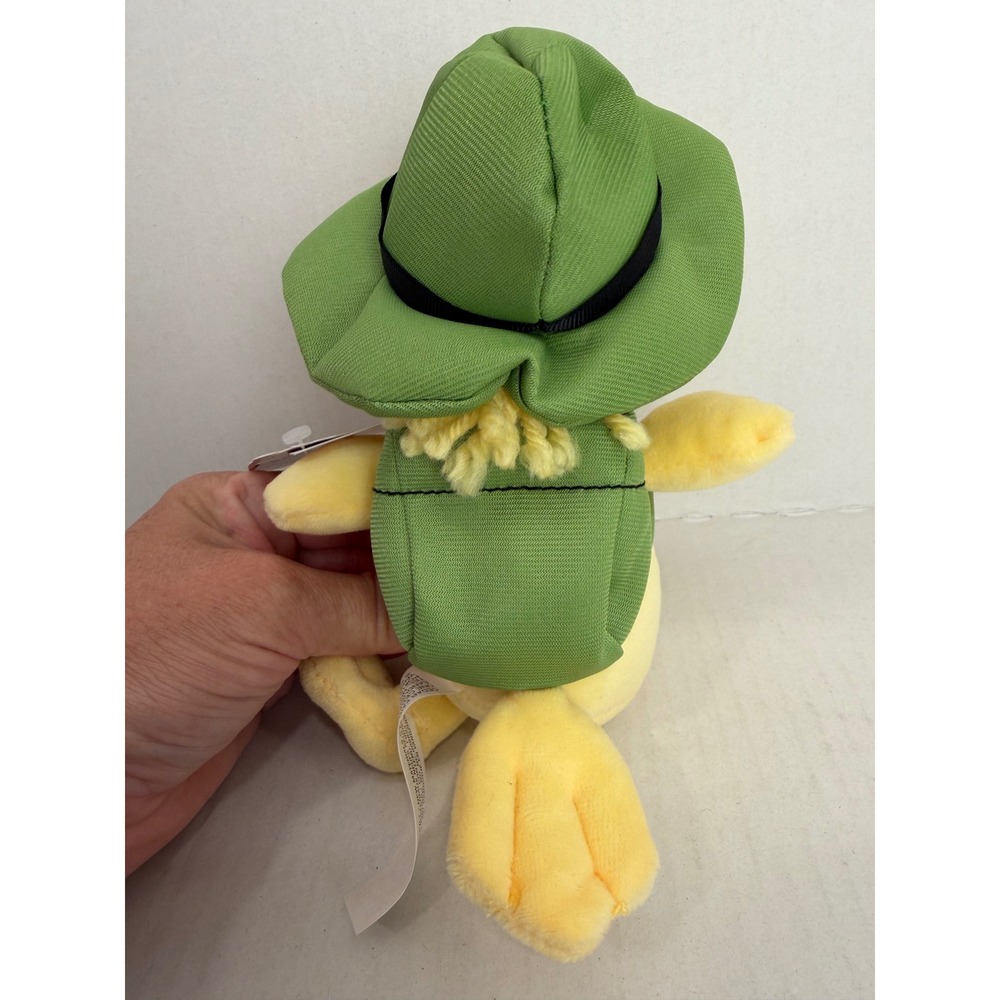 Peanuts Woodstock Plush Ranger Scout 9" Yellow Green‎ Cedar Fair NWT 2023 - Picture 7 of 7